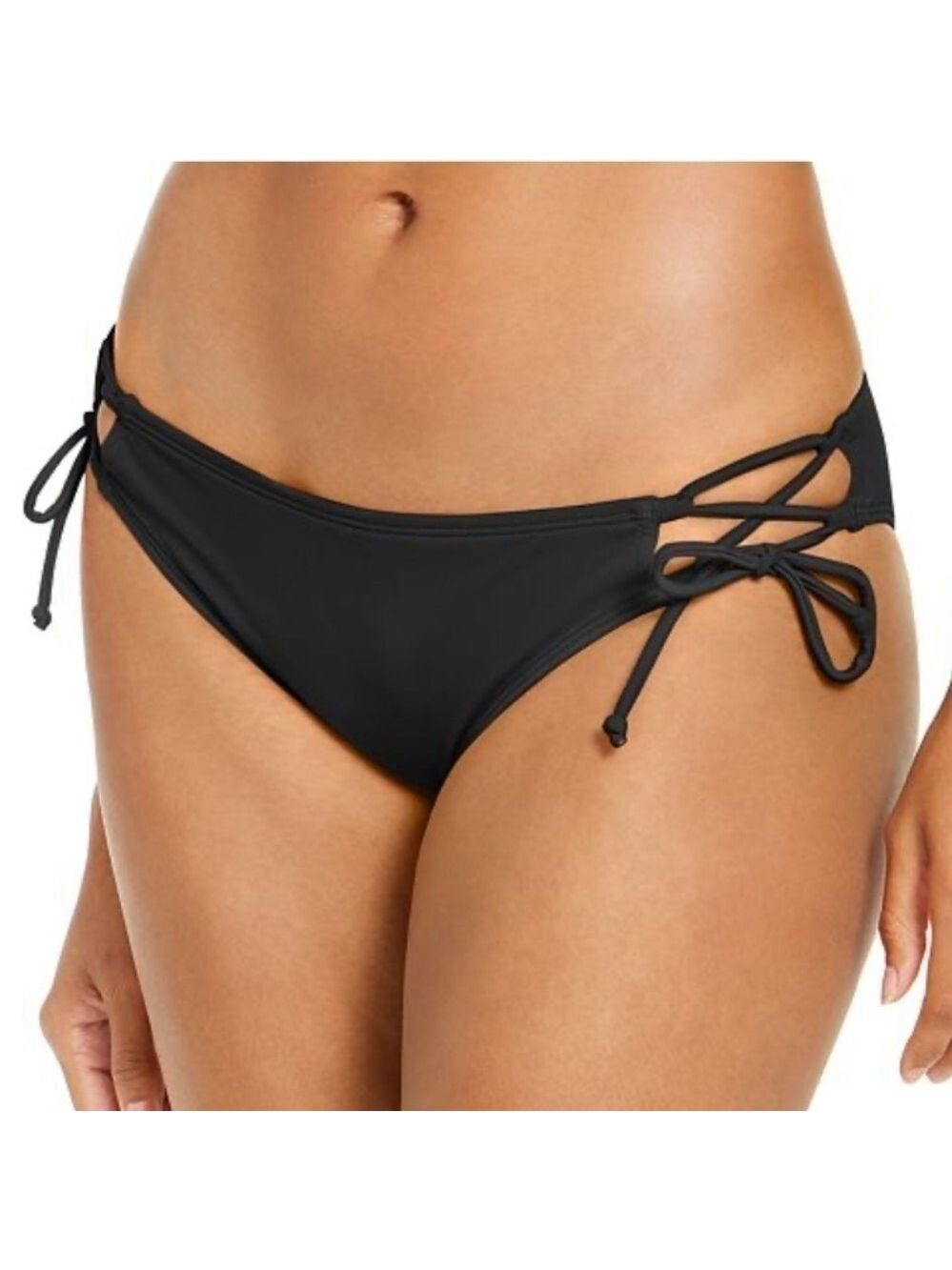 New Sundazed Kylie Side Tie Black Bikini Bottom